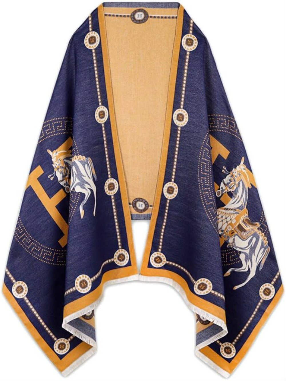 NEW! LUXURY HIGH END VIBES CASHMERE BLEND WRAP SCARF SHAWL